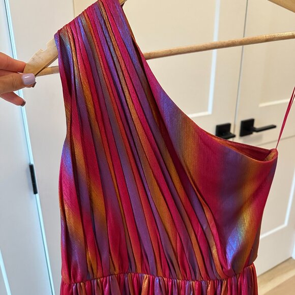 Retrofête Andrea Rainbow Dress, Size XS in Excellent Condition - Picture 4 of 8